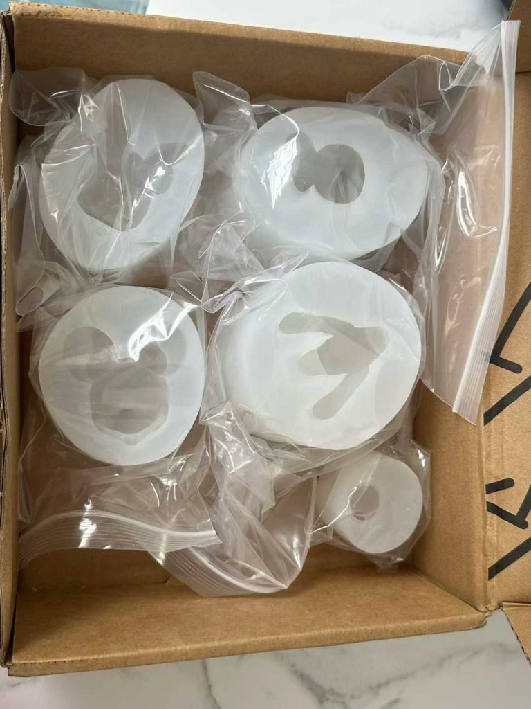 Precision 3D silicone molded botanical food and fruit shaped soy candles for custom OEM gift brand production.